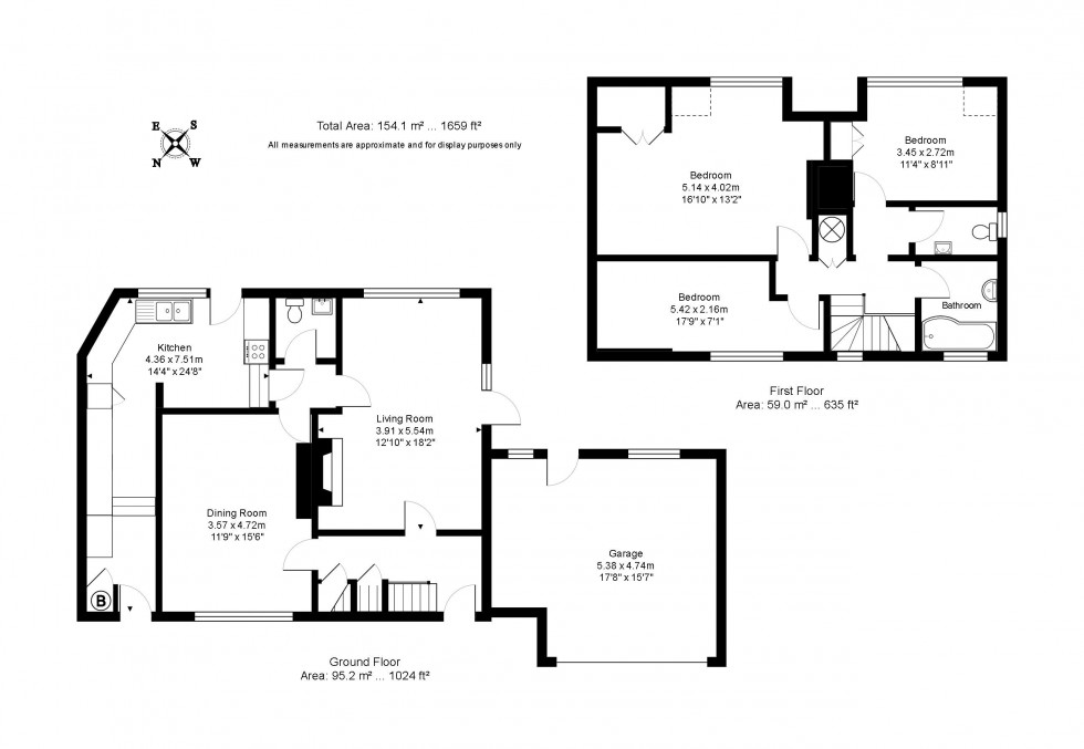 Floorplan for Holden Road, Tunbridge Wells