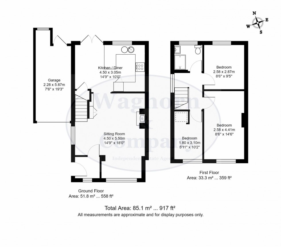 Floorplan for Whistler Road, Tonbridge