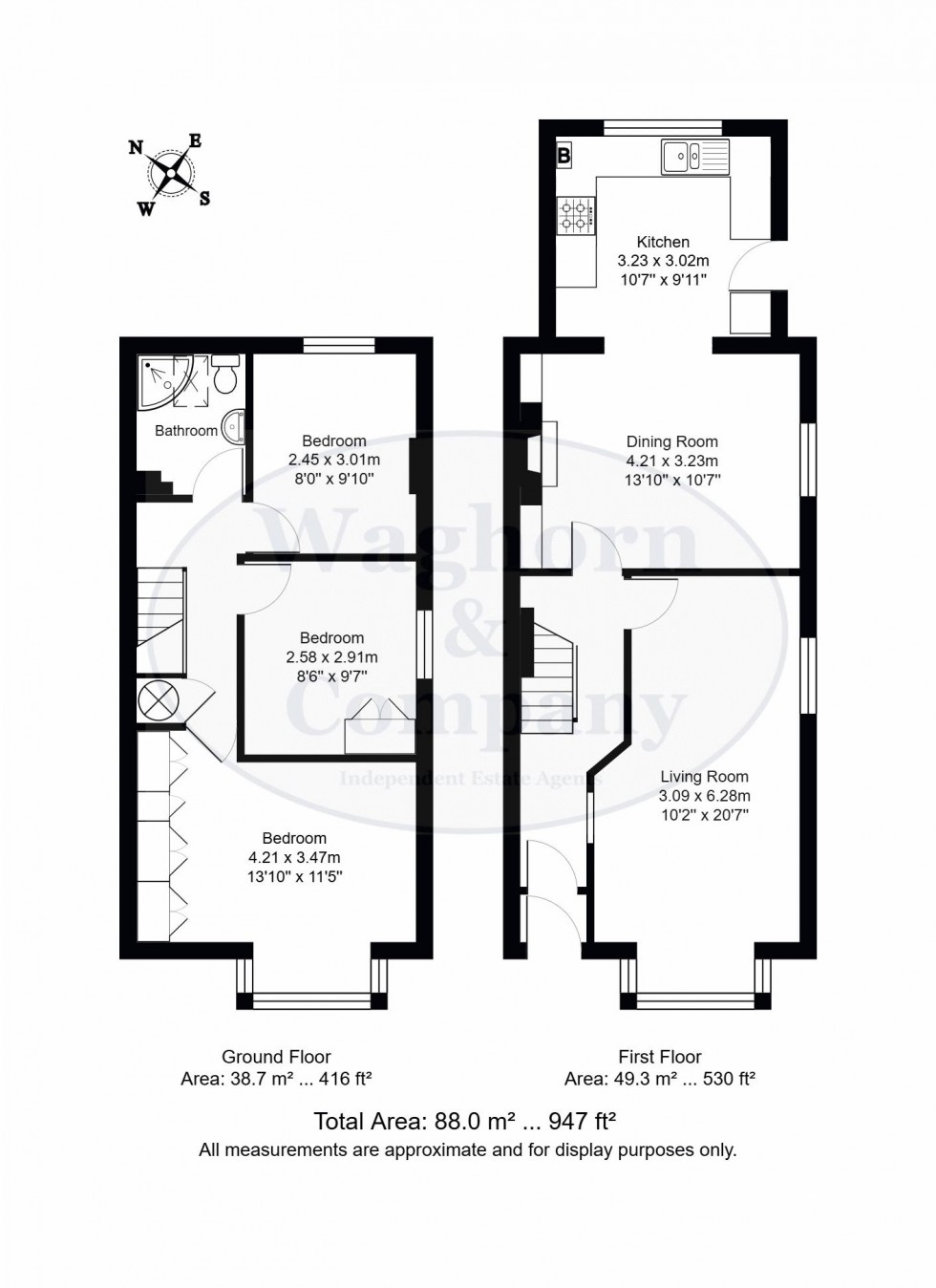 Floorplan for Barden Park Road, Tonbridge