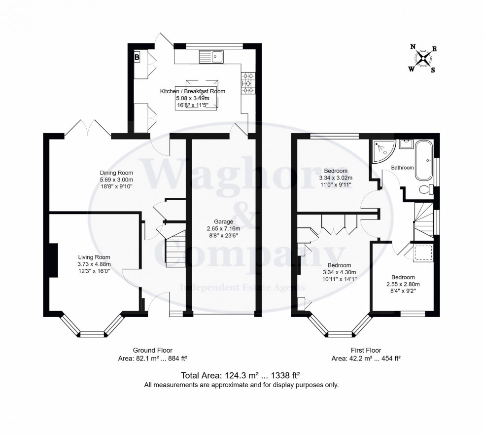 Floorplan for Meadway, Hildenborough