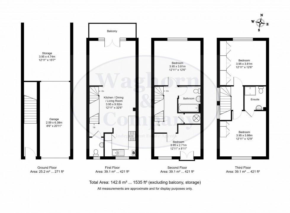 Floorplan for Crabapple Road, Tonbridge