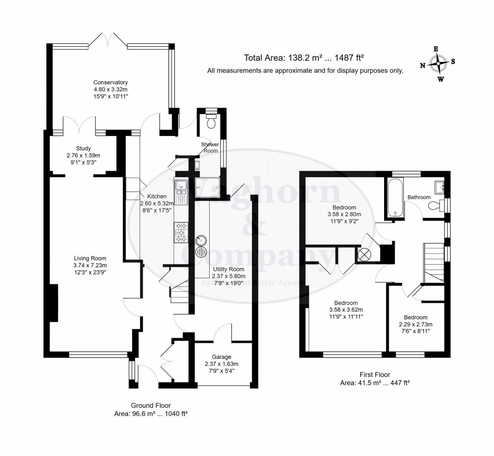 Floorplan for Delius Drive, Tonbridge