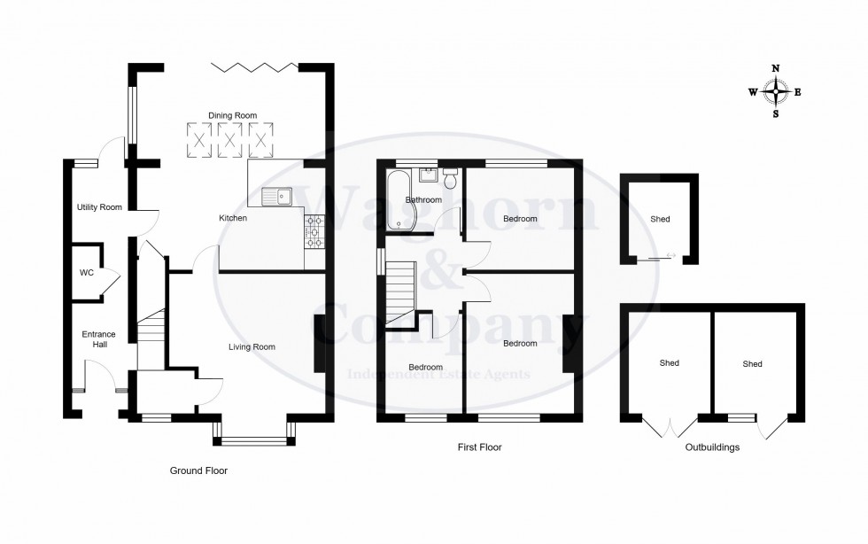 Floorplan for Royal Avenue, Tonbridge