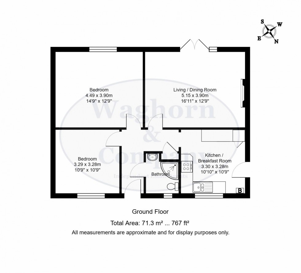 Floorplan for Brookmead, Hildenborough