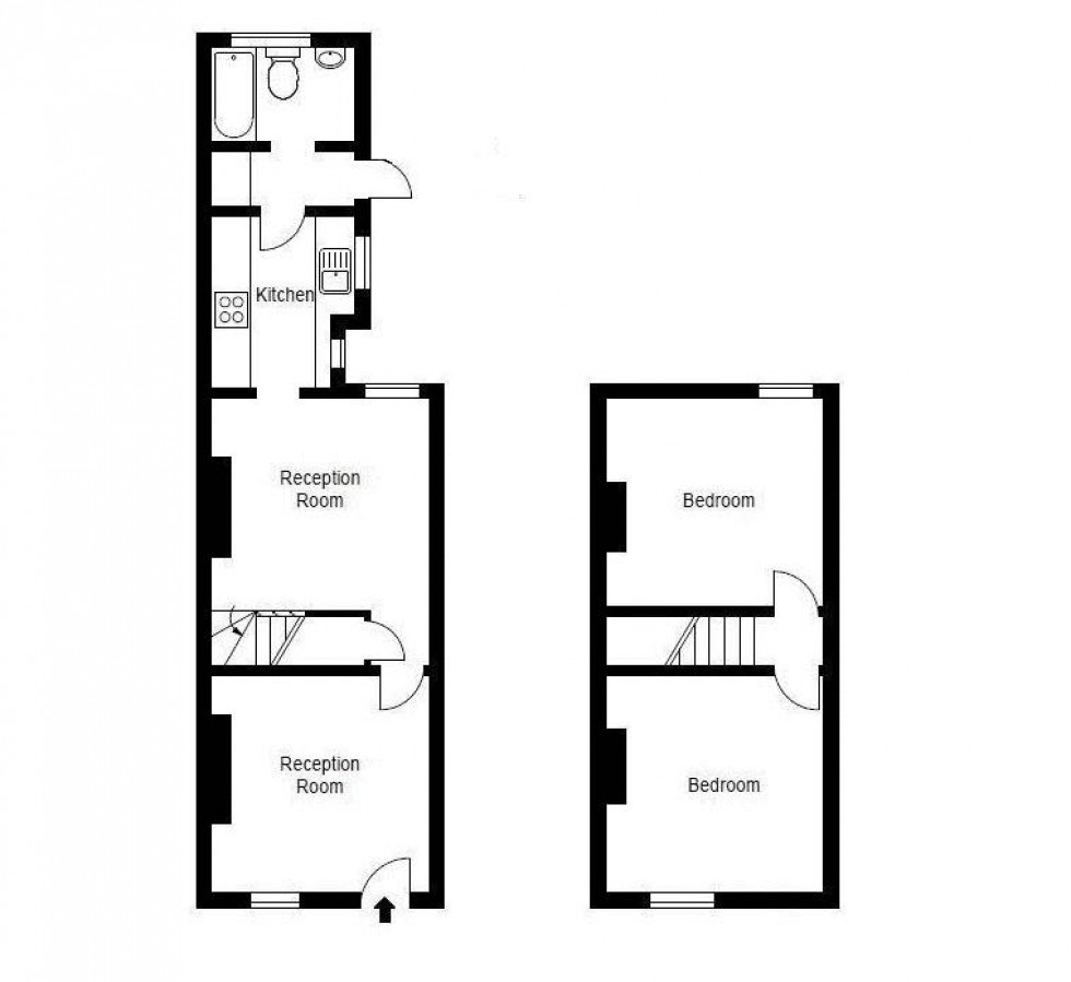 Floorplan for Priory Road, Tonbridge