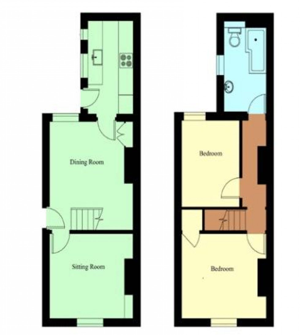 Floorplan for Woodside Road, Tonbridge