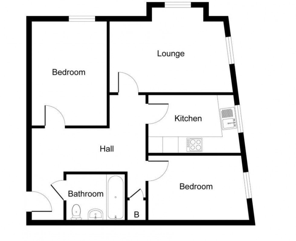 Floorplan for Medway Wharf Road, Tonbridge