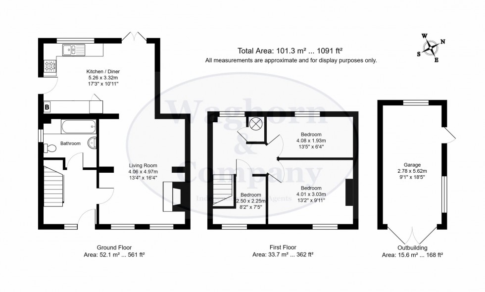 Floorplan for Lower Green, Leigh